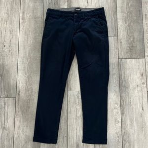 Express Men’s Navy Skinny Pants